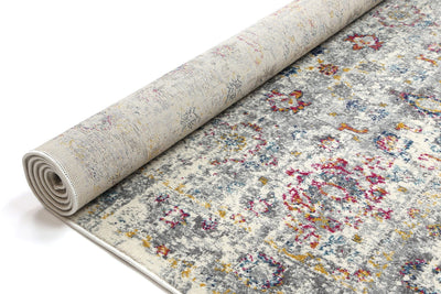 Crete Flowers Multi-Coloured Rug Brand Ventures