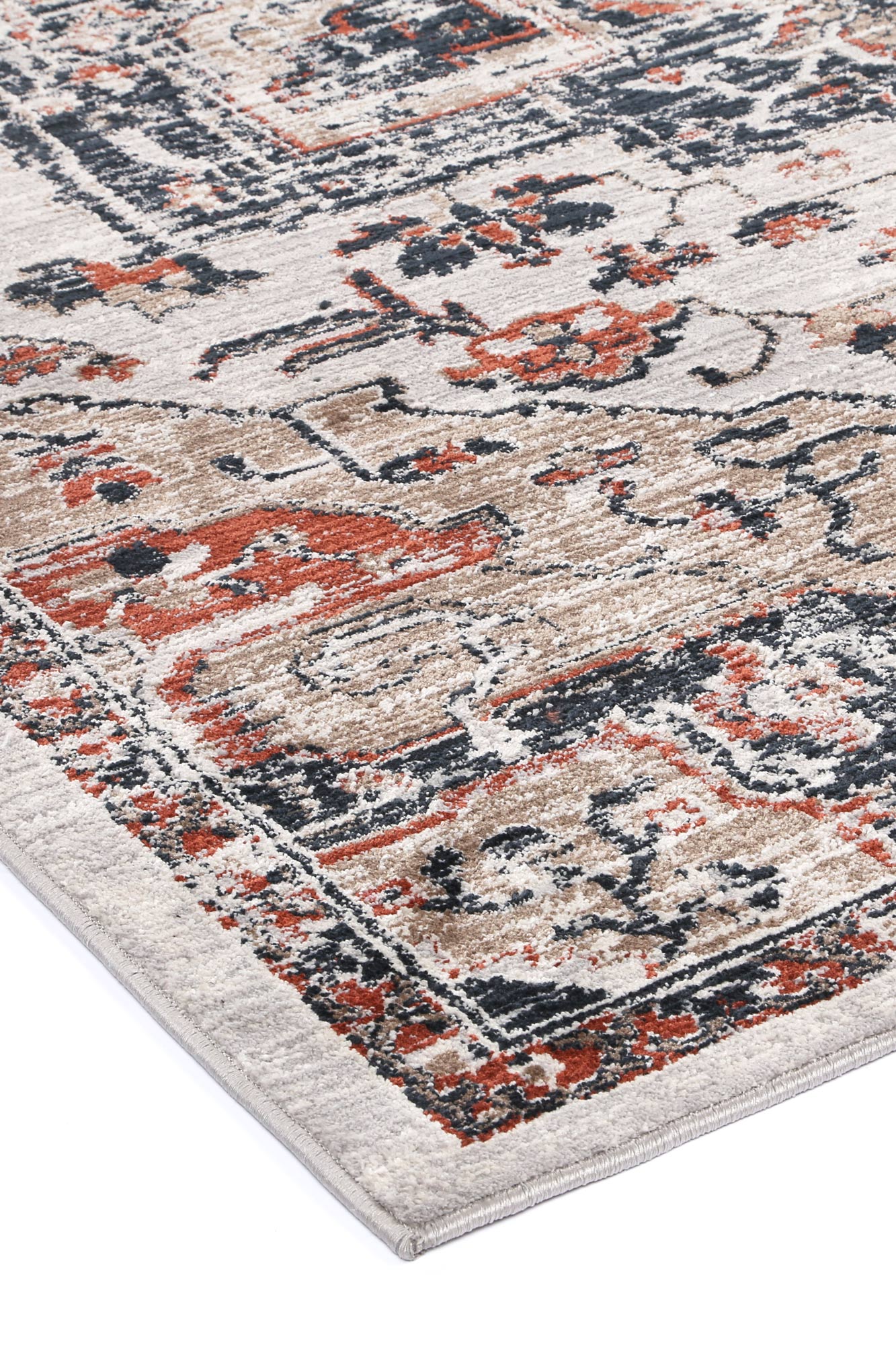 Elaheh Oriental Light Grey Rug Brand Ventures