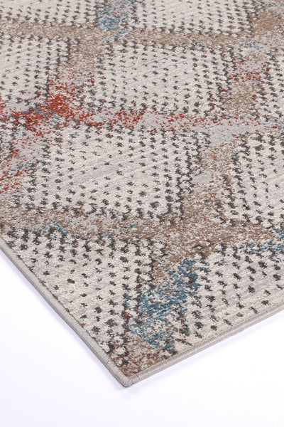 Elaheh Diamond Cream Rug Brand Ventures