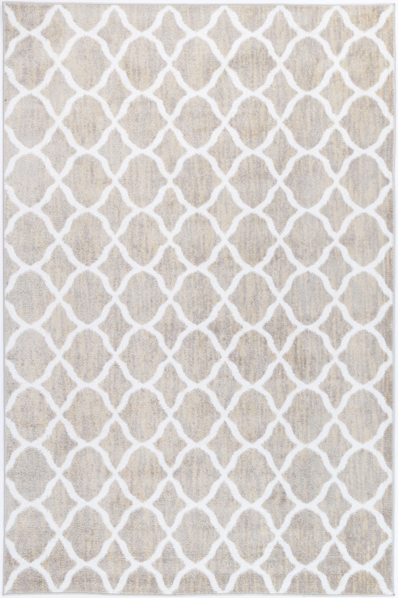 Christina Repeat Latte Contemporary Rug Brand Ventures