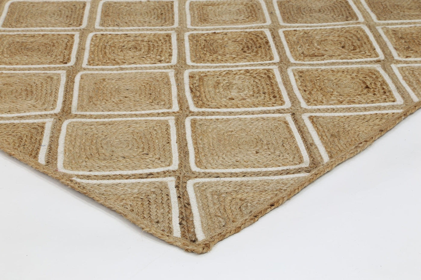 Natural Jute Beige Rug Brand Ventures