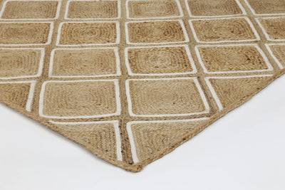 Natural Jute Beige Rug Brand Ventures