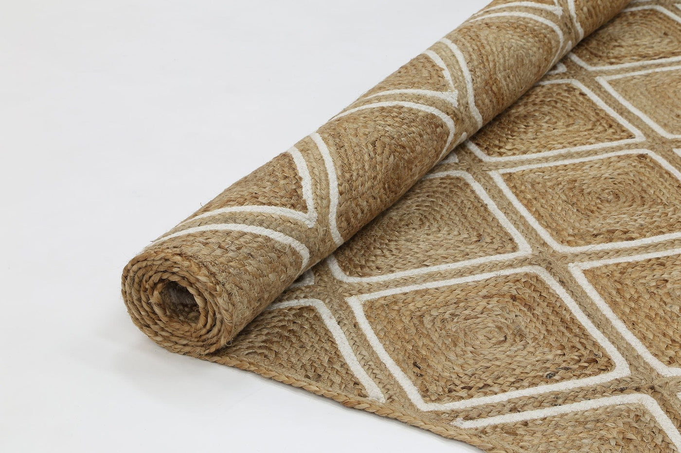 Natural Jute Beige Rug Brand Ventures