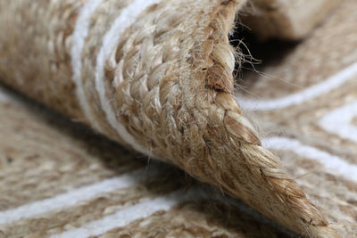 Natural Jute Beige Rug Brand Ventures