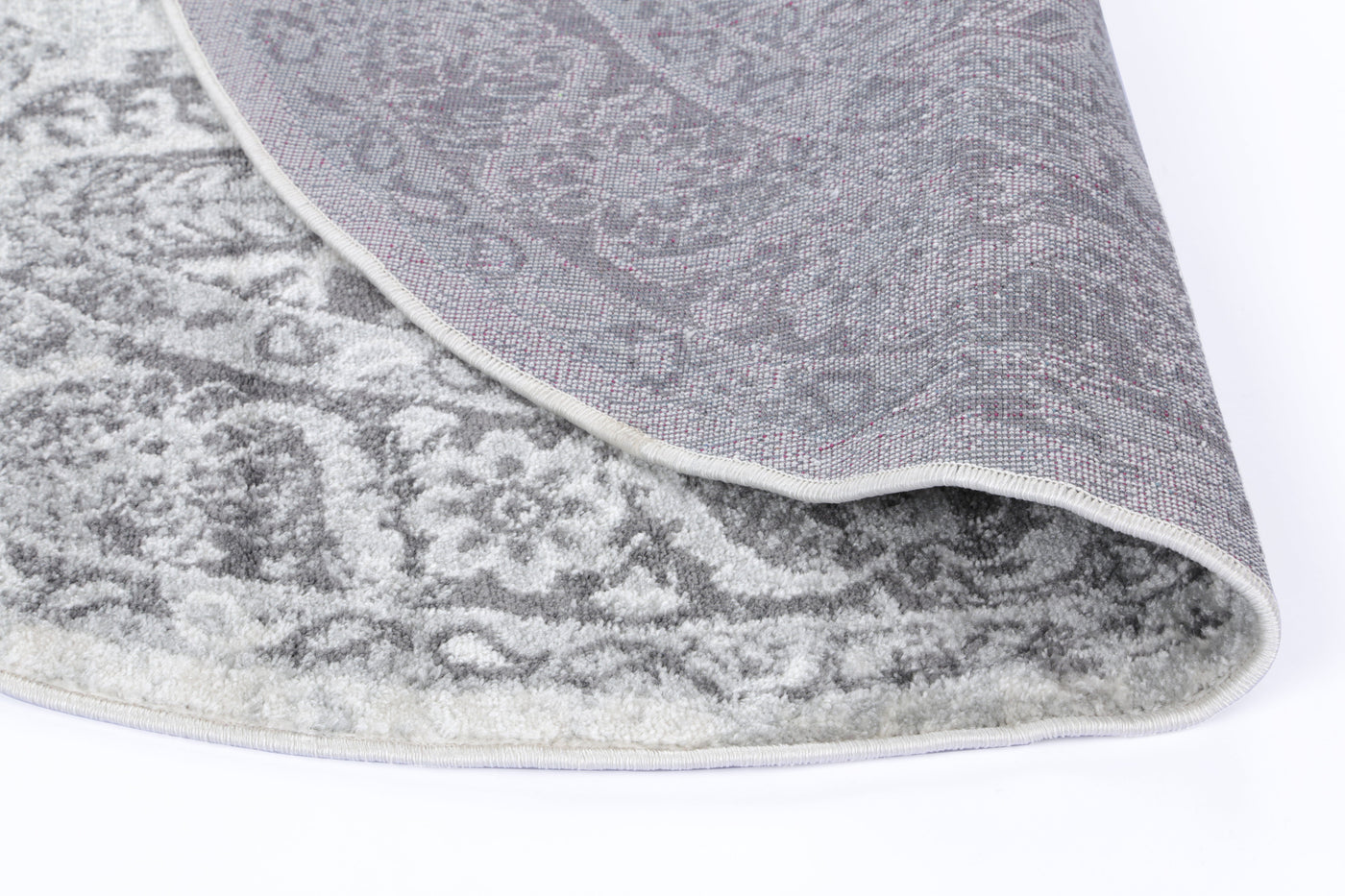 Navana White Grey Traditional Rug Brand Ventures