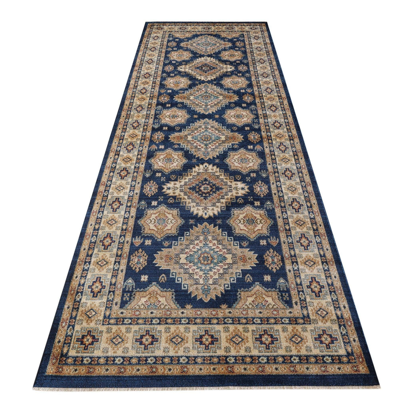 Persian Navy Hallway Runner Saray Rugs