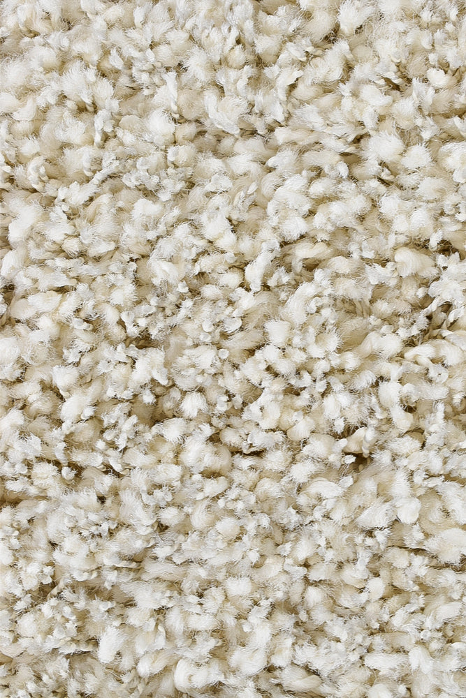 Plain Portland Shaggy Rug Natural 6926