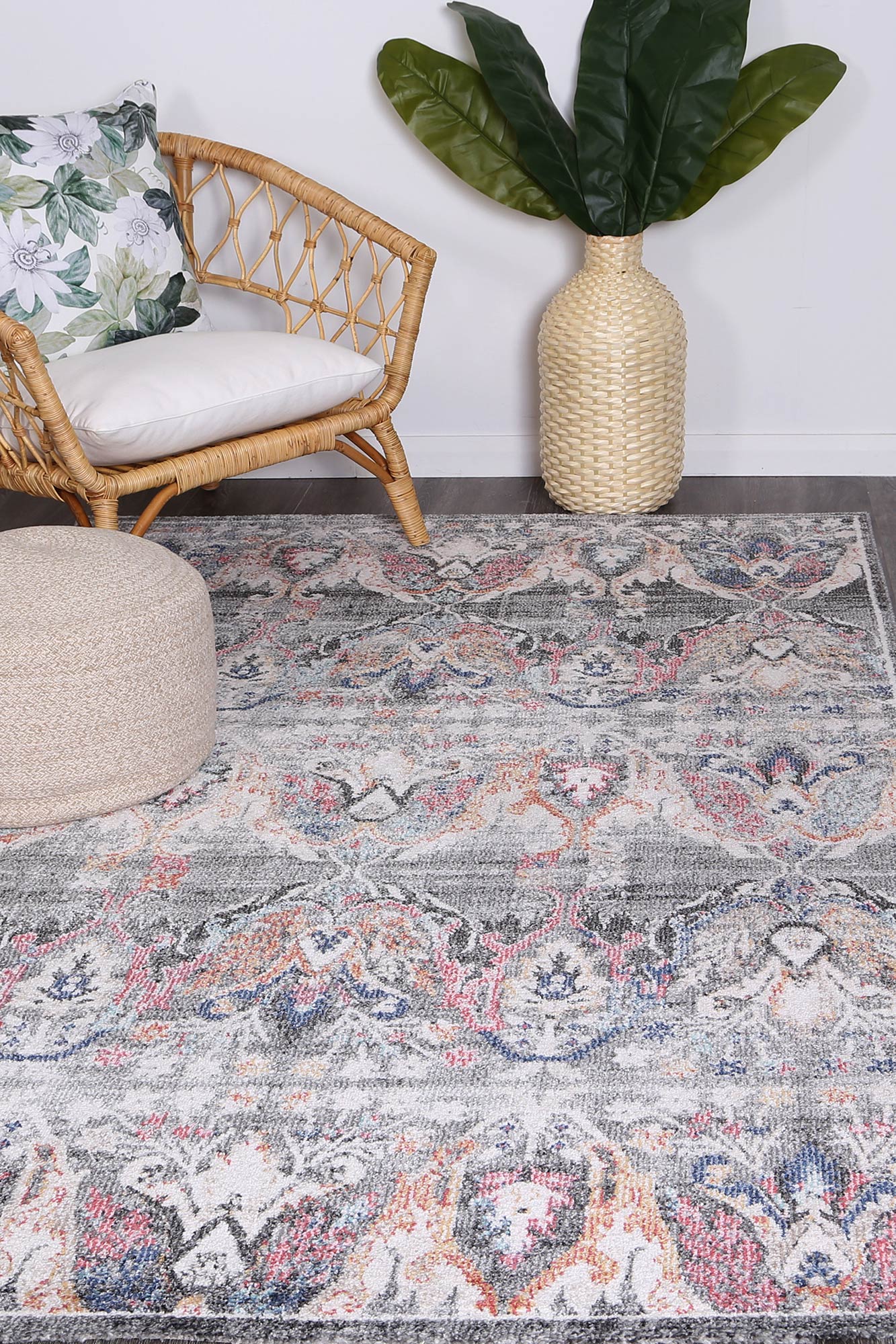 Konya Transitional Muted Mullti Rug Brand Ventures