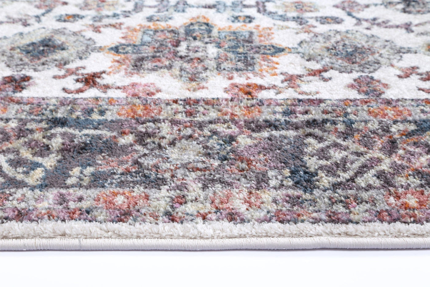 Zazaa Boarder Cream Rug Brand Ventures