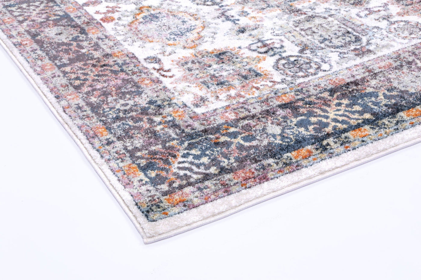 Zazaa Boarder Cream Rug Brand Ventures